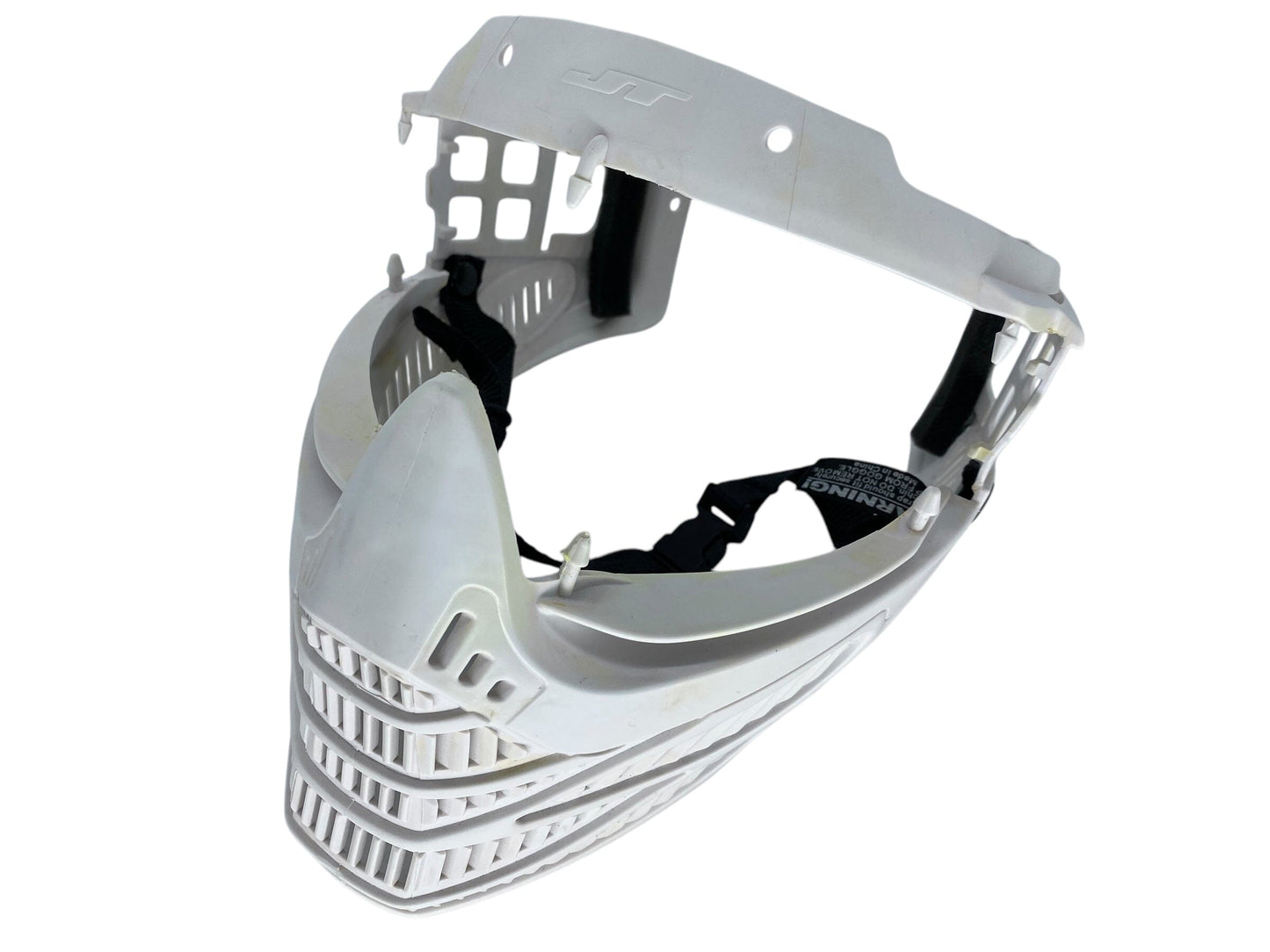 Used White Flex 8 F8 Facemask Paintball Mask Bottoms Paintball Gun from CPXBrosPaintball Buy/Sell/Trade Paintball Markers, New Paintball Guns, Paintball Hoppers, Paintball Masks, and Hormesis Headbands