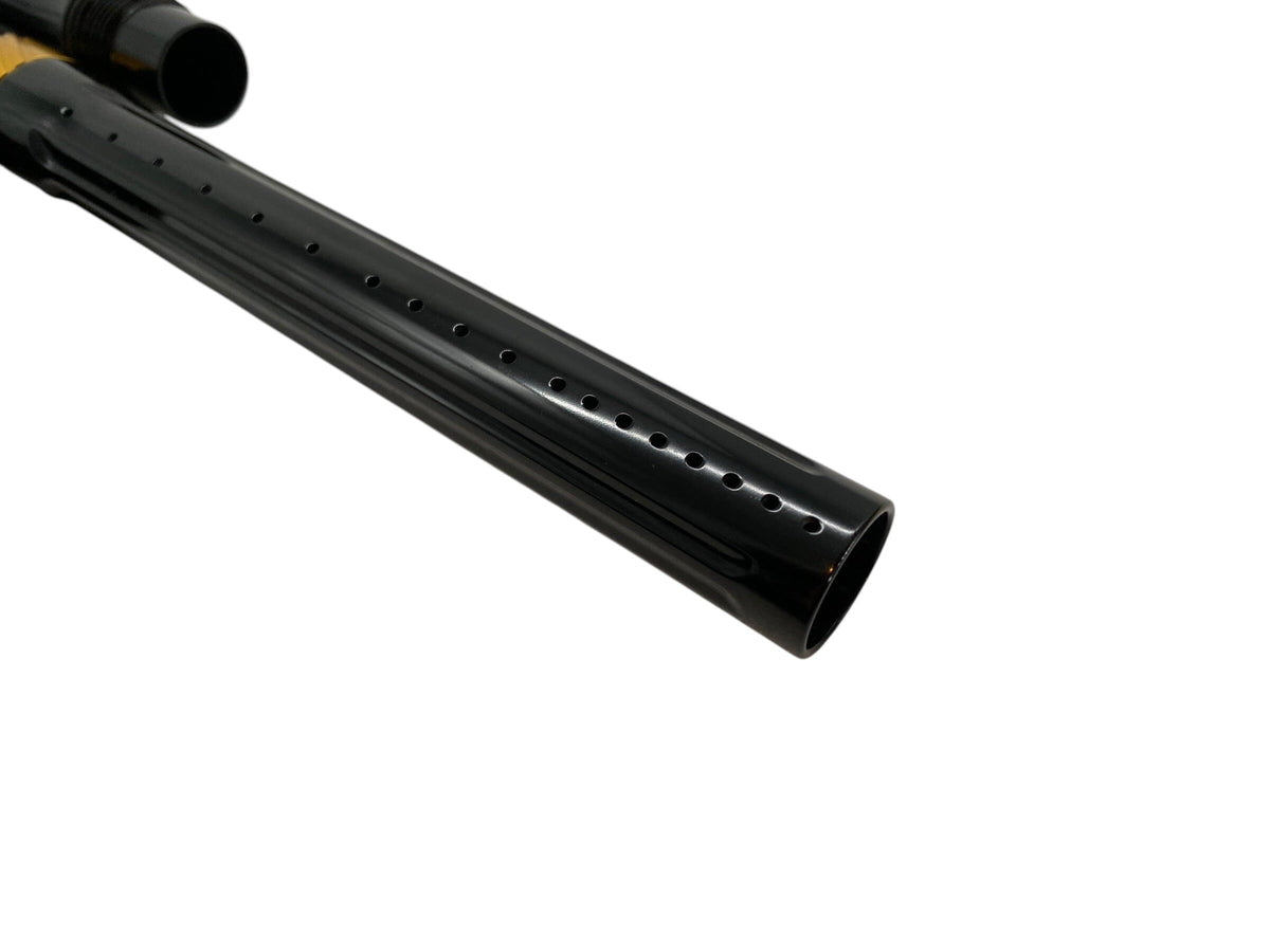 Used XV BARREL KIT - POLISHED BLACK - LUXE THREADS Paintball Gun from CPXBrosPaintball Buy/Sell/Trade Paintball Markers, New Paintball Guns, Paintball Hoppers, Paintball Masks, and Hormesis Headbands