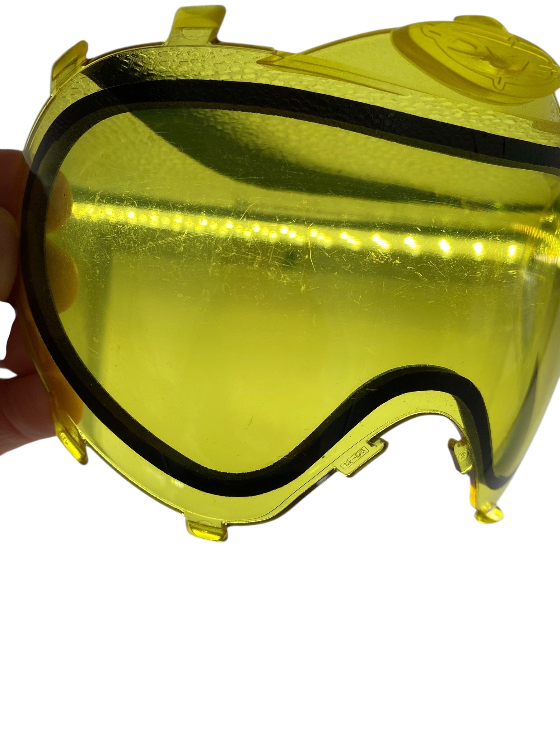 Used Yellow Dye Invision I3 Lens Paintball Gun from CPXBrosPaintball Buy/Sell/Trade Paintball Markers, New Paintball Guns, Paintball Hoppers, Paintball Masks, and Hormesis Headbands