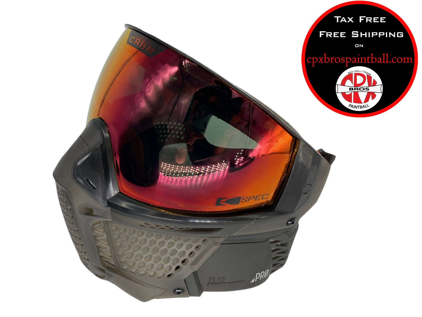 Used CRBN Push Unite Goggle/Mask Paintball Gun from CPXBrosPaintball Buy/Sell/Trade Paintball Markers, Paintball Hoppers, Paintball Masks, and Hormesis Headbands