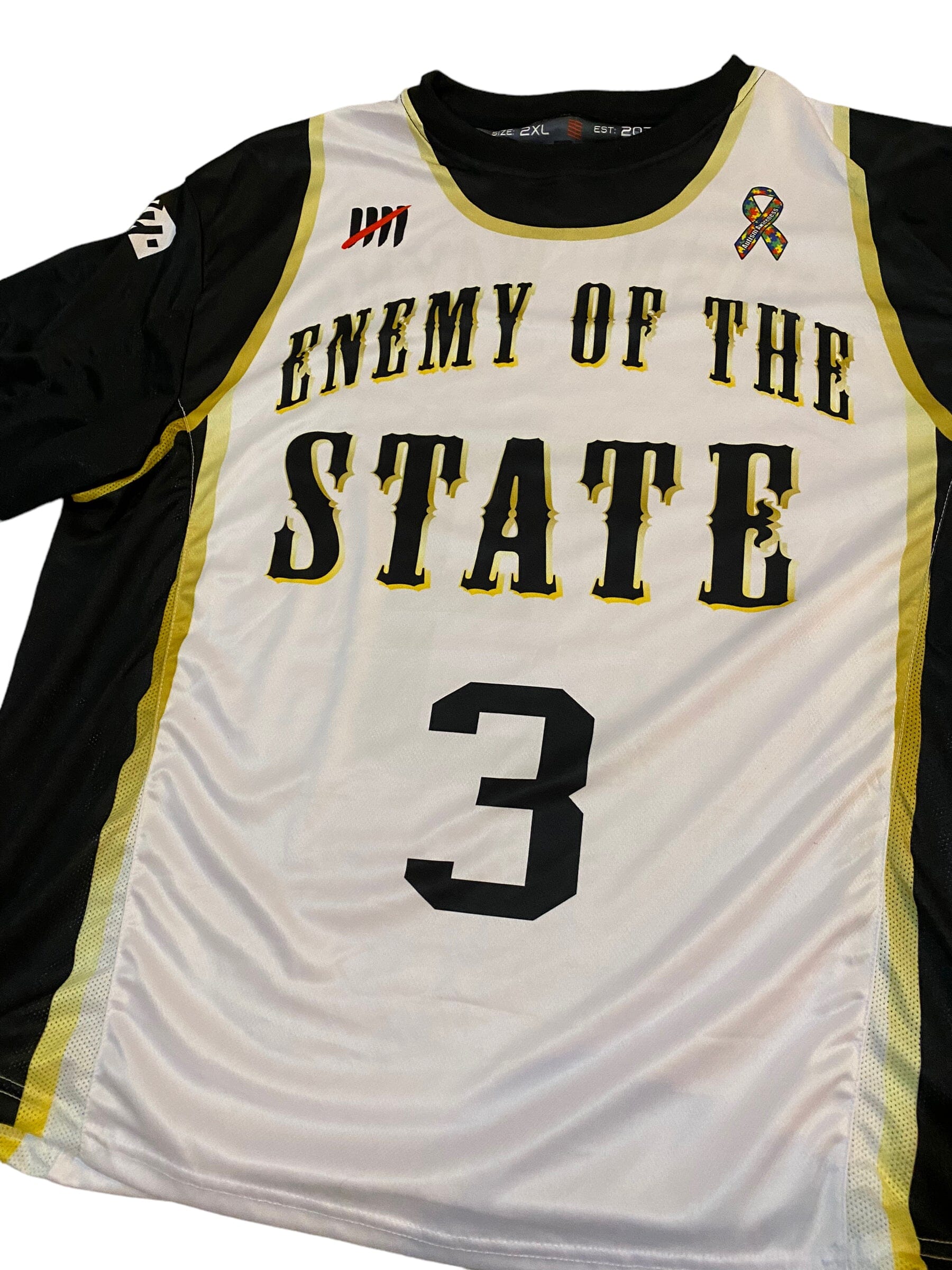 Used Enemy Of The State Paintball Jersey 2XL Paintball Gun from CPXBrosPaintball Buy/Sell/Trade Paintball Markers, Paintball Hoppers, Paintball Masks, and Hormesis Headbands