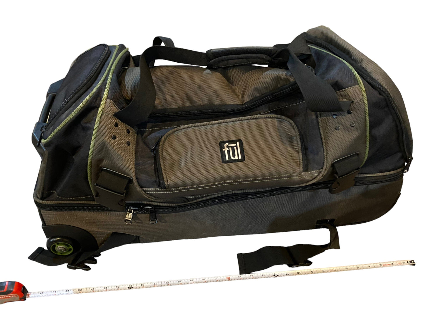 Used FUL Rig 30in Rolling Duffel Bag CPXBrosPaintball 