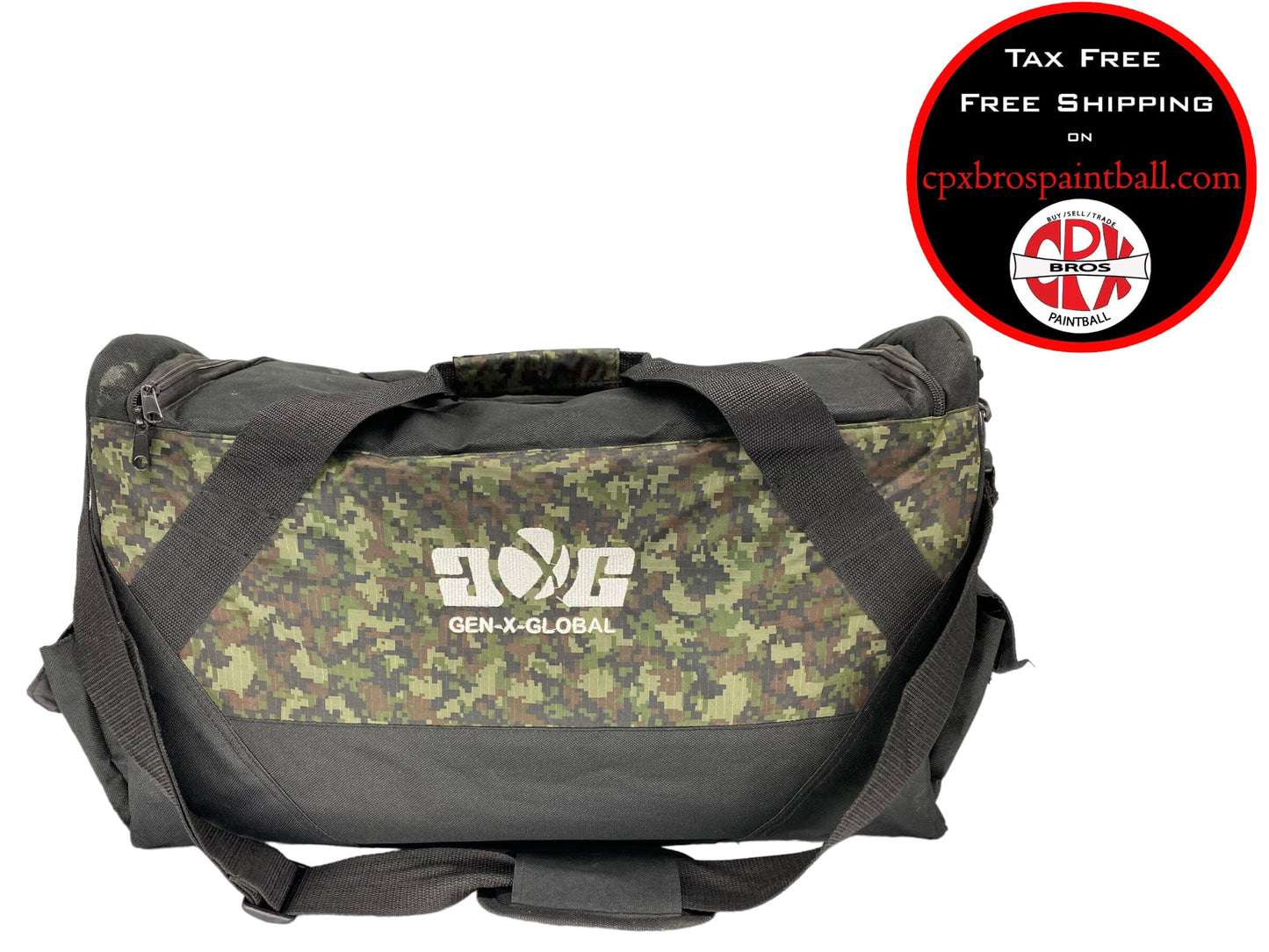 Used Gen-X-Global Paintball Duffel Bag CPXBrosPaintball 