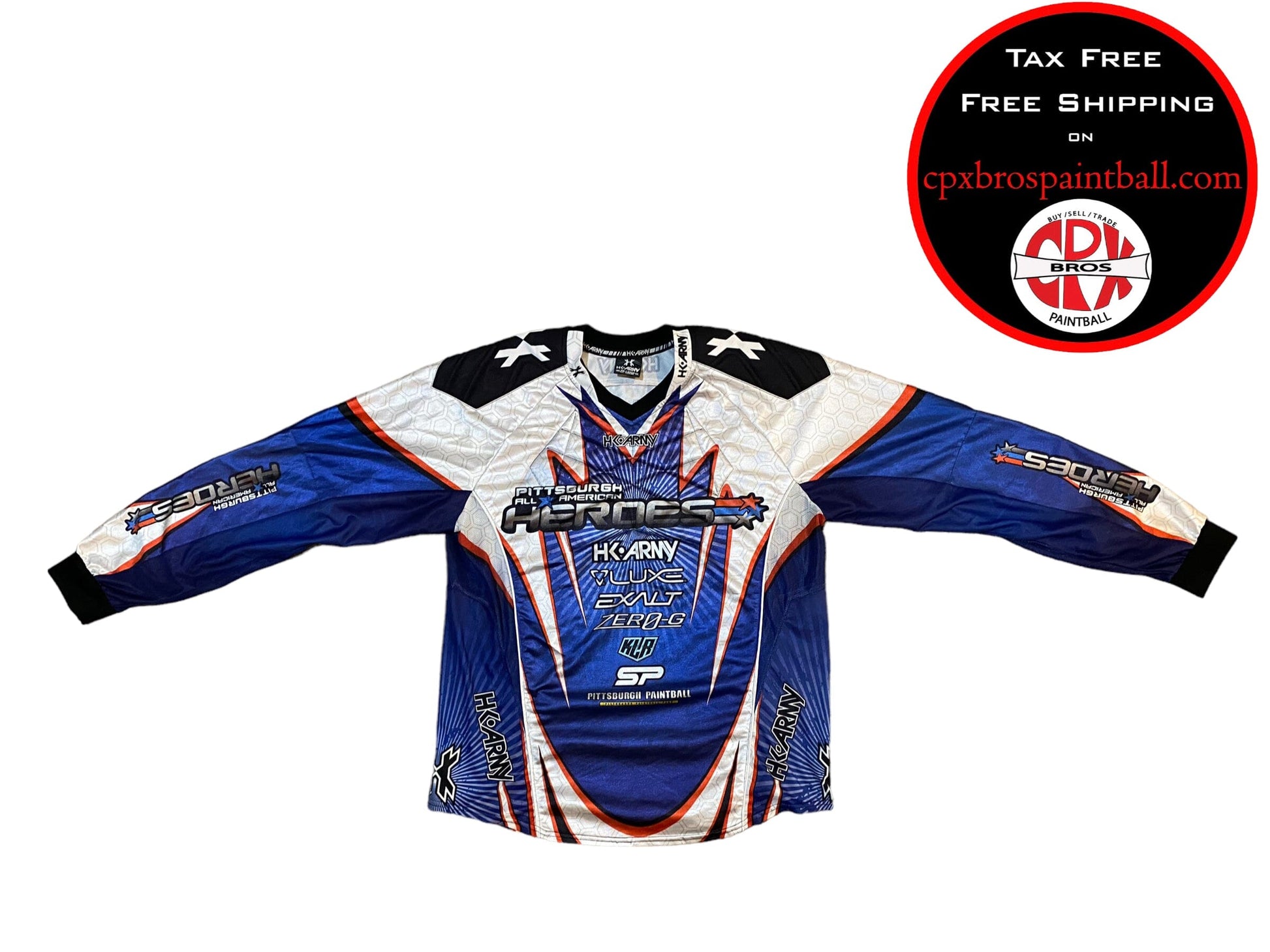 Used Hk Army Paintball All American Heroes Jersey -size 2XL Paintball Gun from CPXBrosPaintball Buy/Sell/Trade Paintball Markers, Paintball Hoppers, Paintball Masks, and Hormesis Headbands