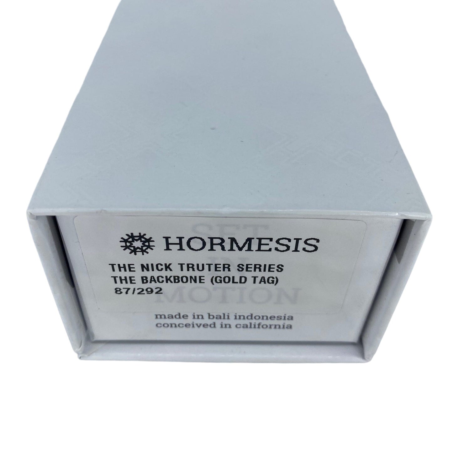 Used Hormesis Headband - The Nick Trutter Series - THE BACKBONE (Gold Tag) 87/292 Paintball Gun from CPXBrosPaintball Buy/Sell/Trade Paintball Markers, Paintball Hoppers, Paintball Masks, and Hormesis Headbands