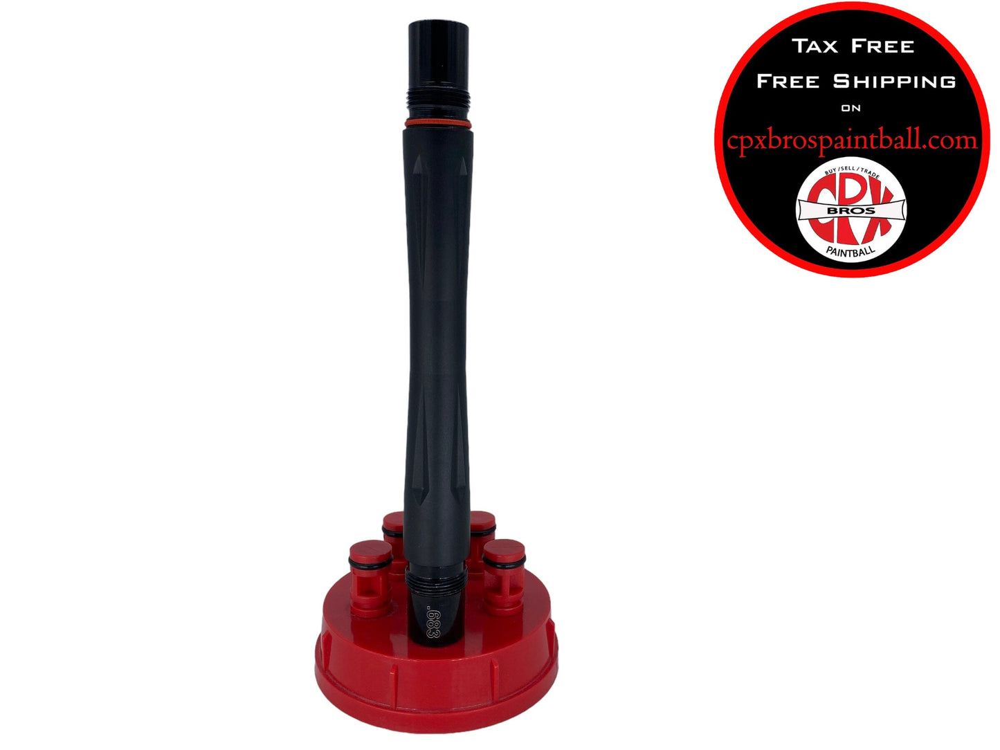 Used Lapco Cocker Fuse Desert Edge Barrel Back - .683 - Dust Black Paintball Gun from CPXBrosPaintball Buy/Sell/Trade Paintball Markers, Paintball Hoppers, Paintball Masks, and Hormesis Headbands