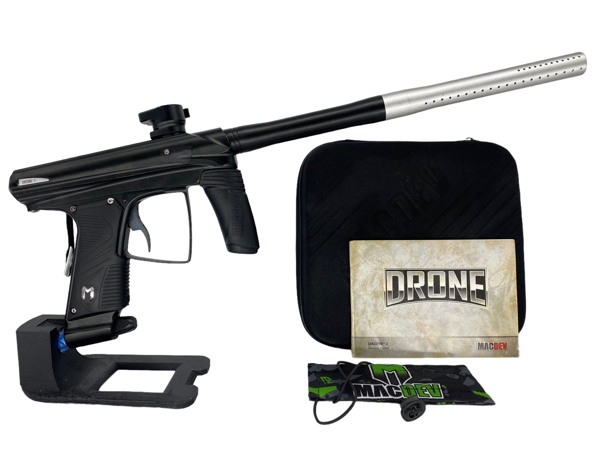 Used MacDev Drone 2 Paintball Gun from CPXBrosPaintball Buy/Sell/Trade Paintball Markers, Paintball Hoppers, Paintball Masks, and Hormesis Headbands