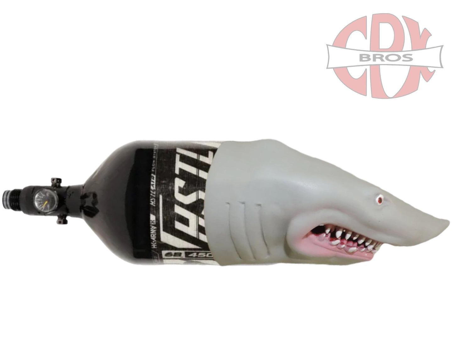 Used Paintball Tank Grip Cover Shark Paintball Gun from CPXBrosPaintball Buy/Sell/Trade Paintball Markers, Paintball Hoppers, Paintball Masks, and Hormesis Headbands