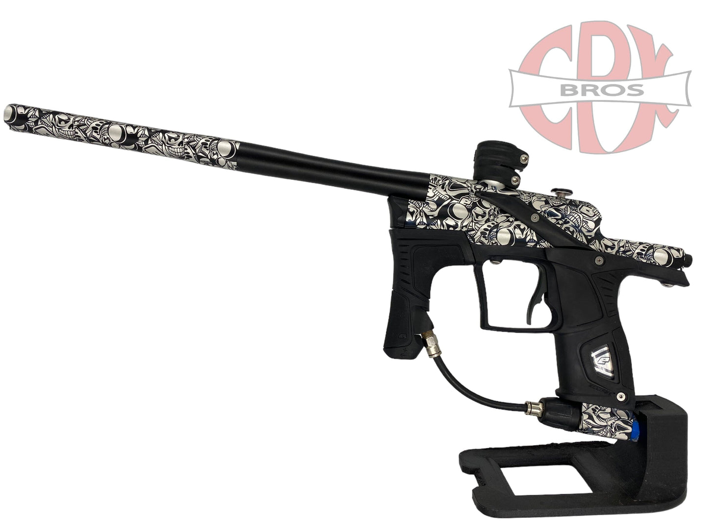Used Planet Eclipse Etek 5 Skulls Paintball Gun from CPXBrosPaintball Buy/Sell/Trade Paintball Markers, Paintball Hoppers, Paintball Masks, and Hormesis Headbands
