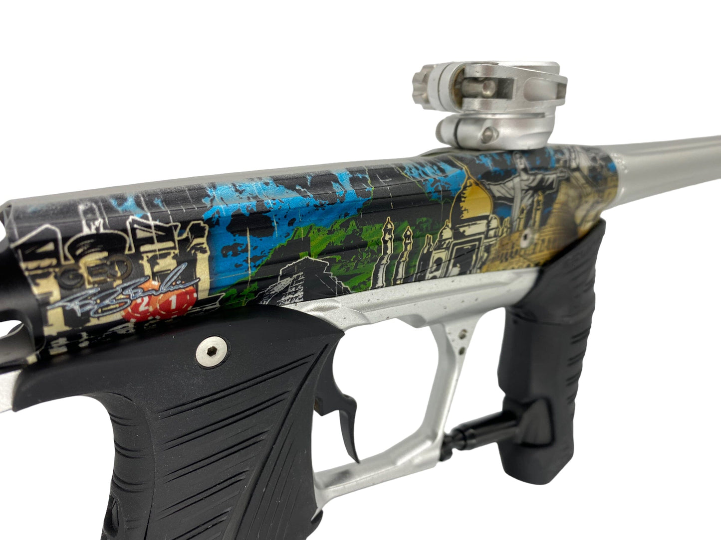 Used Planet Eclipse Geo 3.1 Billy Bernacchia's Custom Pro Edition Paintball Gun from CPXBrosPaintball Buy/Sell/Trade Paintball Markers, Paintball Hoppers, Paintball Masks, and Hormesis Headbands