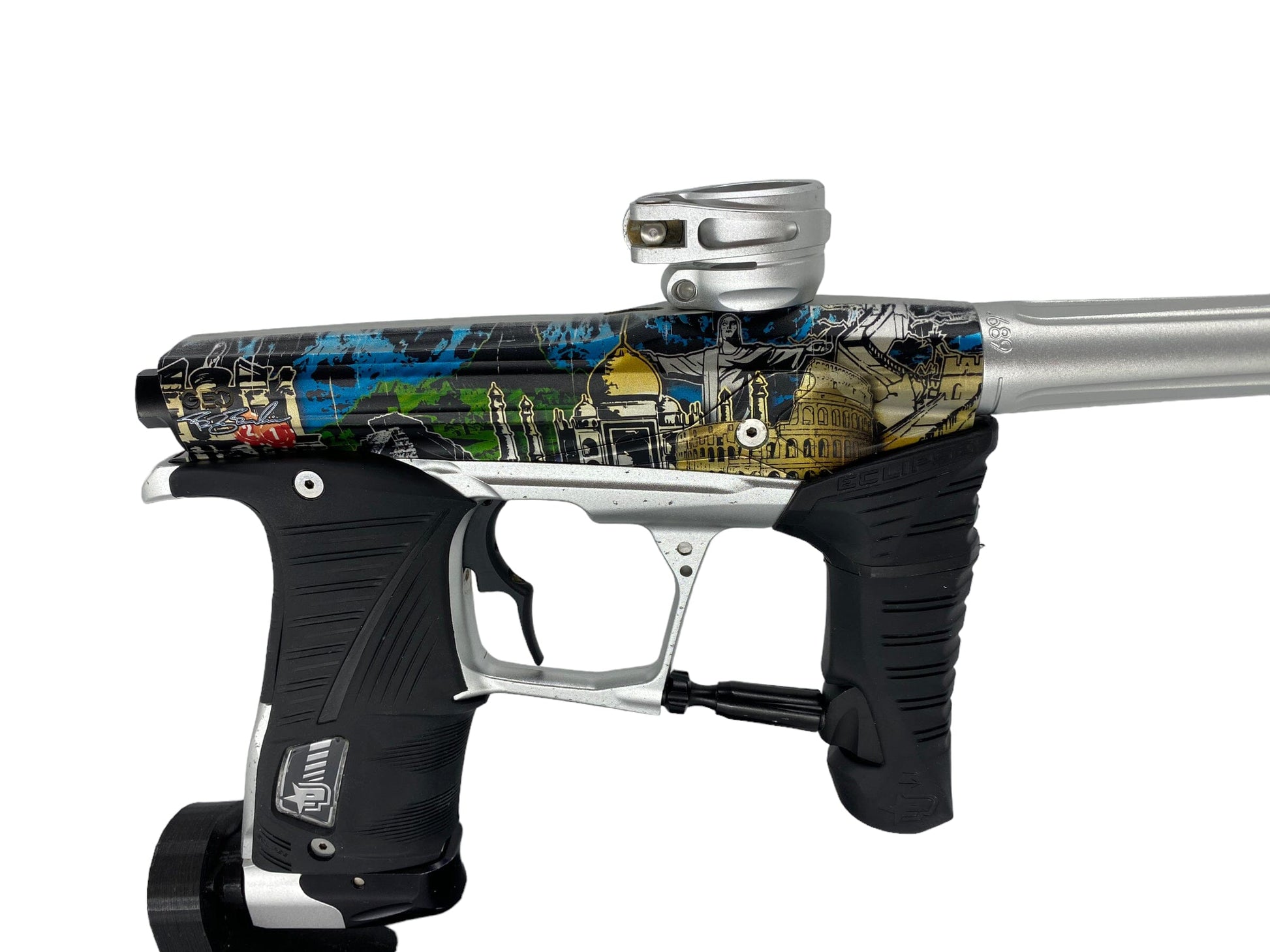 Used Planet Eclipse Geo 3.1 Billy Bernacchia's Custom Pro Edition Paintball Gun from CPXBrosPaintball Buy/Sell/Trade Paintball Markers, Paintball Hoppers, Paintball Masks, and Hormesis Headbands
