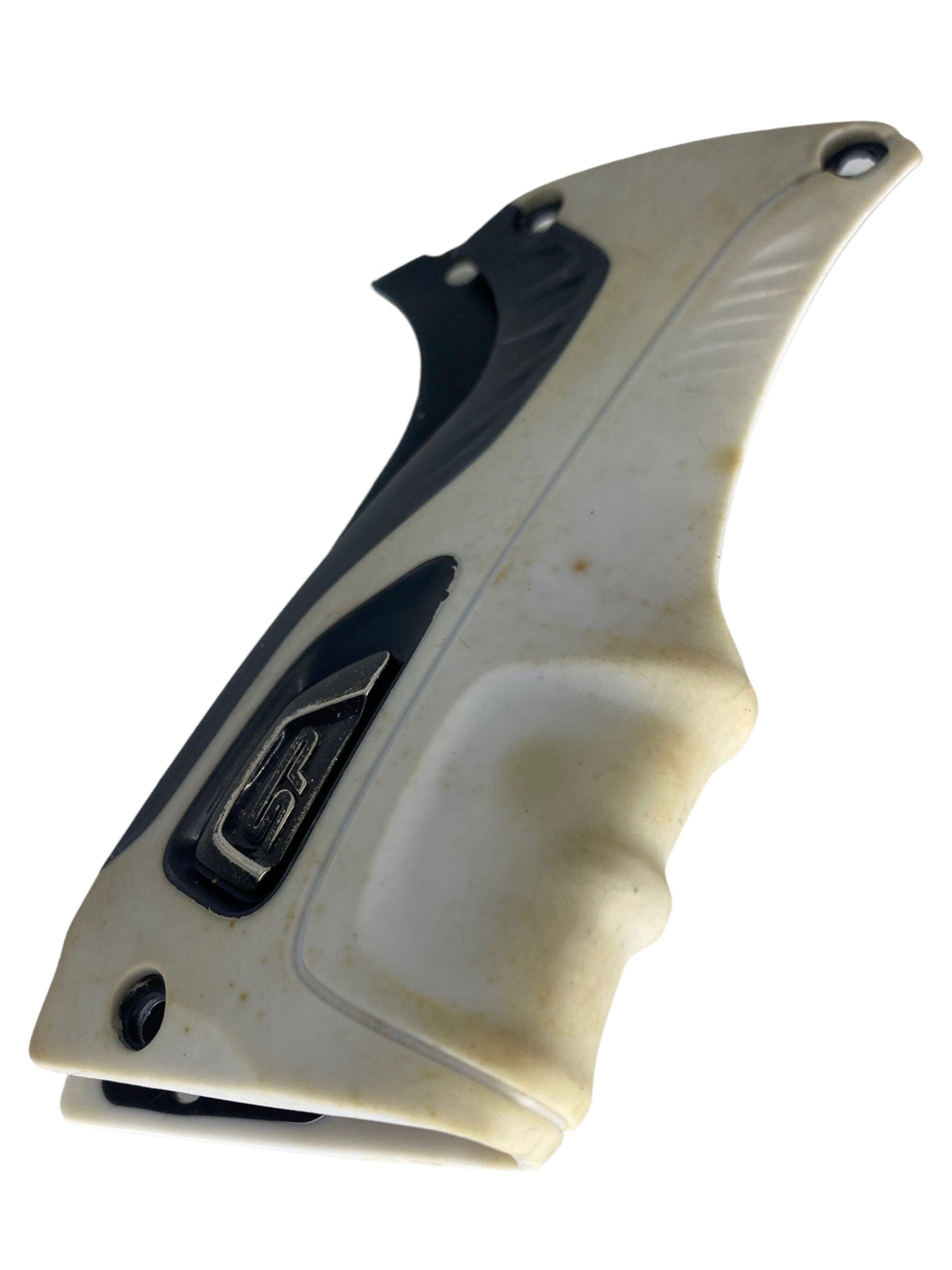 Used Shocker Rsx/Xls White Grips Paintball Gun from CPXBrosPaintball Buy/Sell/Trade Paintball Markers, Paintball Hoppers, Paintball Masks, and Hormesis Headbands