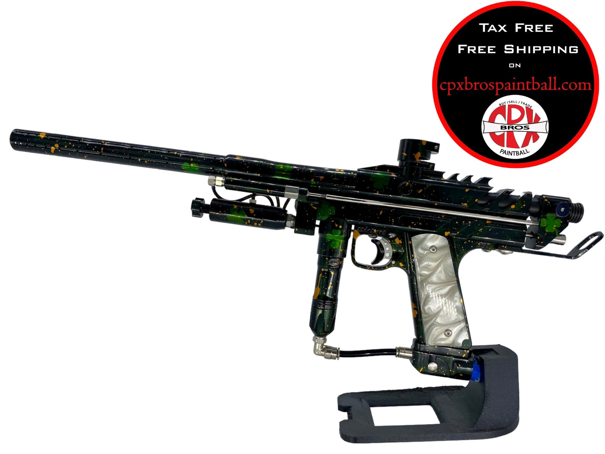 Used Shocktech Mark Davis MK5 Autocoker Paintball Gun from CPXBrosPaintball Buy/Sell/Trade Paintball Markers, Paintball Hoppers, Paintball Masks, and Hormesis Headbands