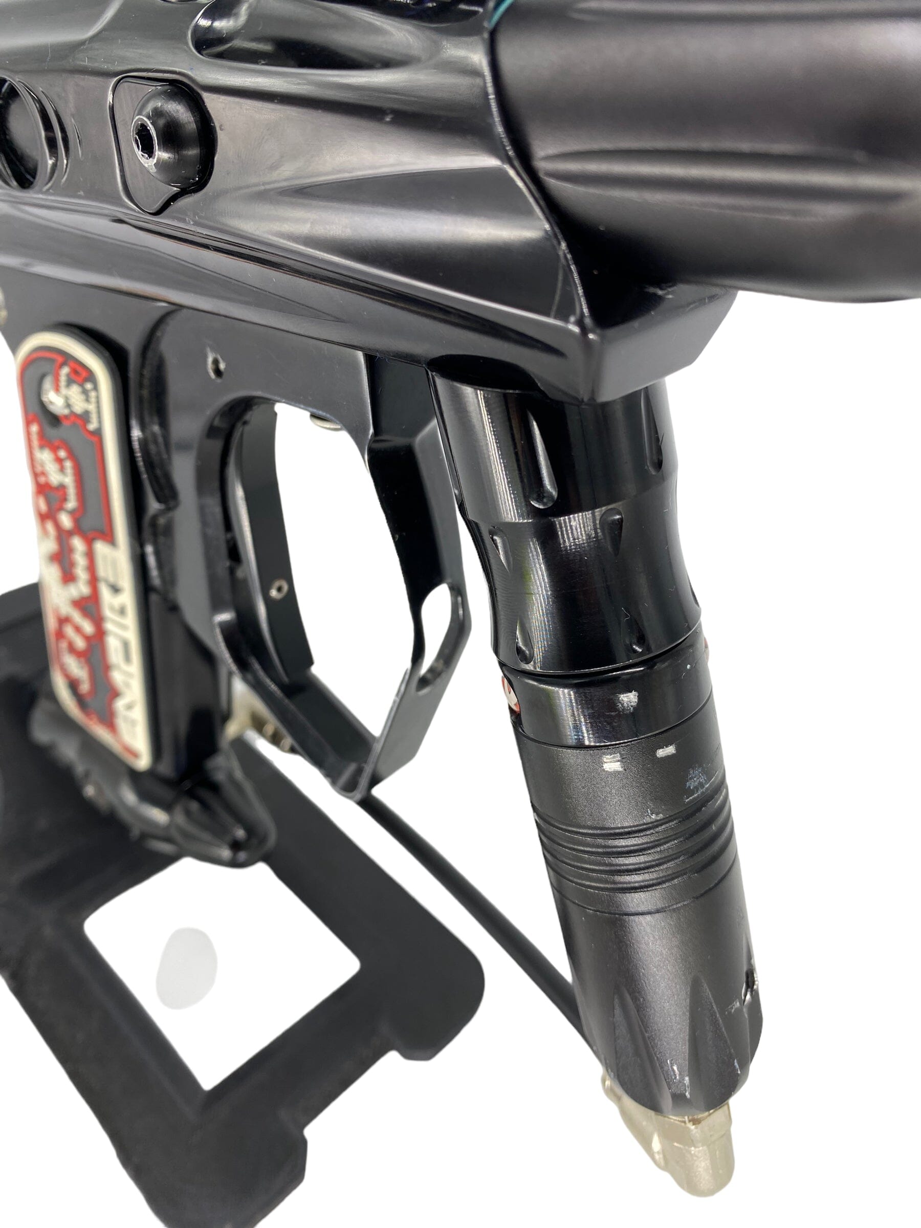 Used Sp Shocker Dark SFT Upgraded Paintball Gun from CPXBrosPaintball Buy/Sell/Trade Paintball Markers, Paintball Hoppers, Paintball Masks, and Hormesis Headbands