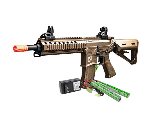 Used Valken ASL Mod-M AEG Airsoft Gun Battery & Charger Combo - Desert Tan Paintball Gun from CPXBrosPaintball Buy/Sell/Trade Paintball Markers, Paintball Hoppers, Paintball Masks, and Hormesis Headbands